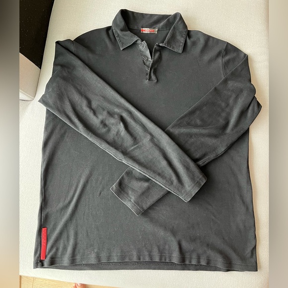 Long Sleeved Prada Polo - Picture 2 of 6